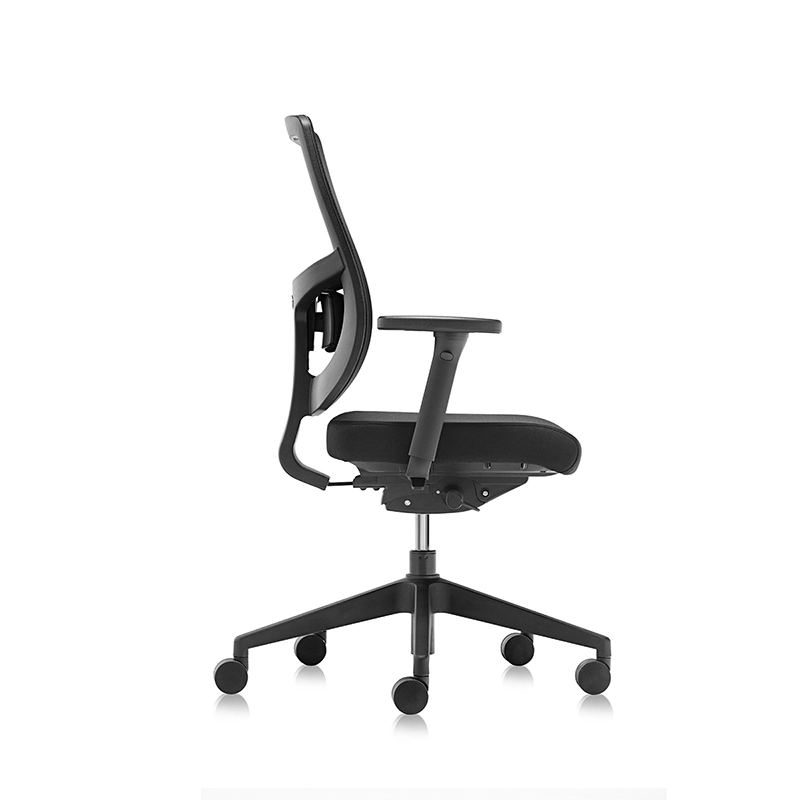 Sedia ergonomica per ufficio posteriore in rete con supporto lombare regolabile-T7 Grace-EU 