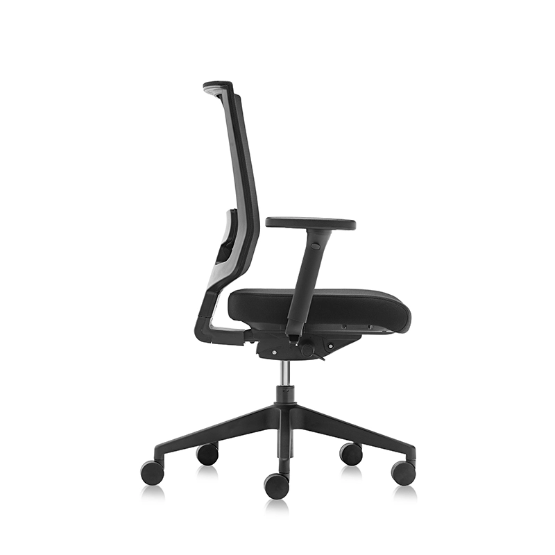 All Mesh Black Office Chair Computer Task Girevole Sedia ergonomica-T8 Maxy-EU 