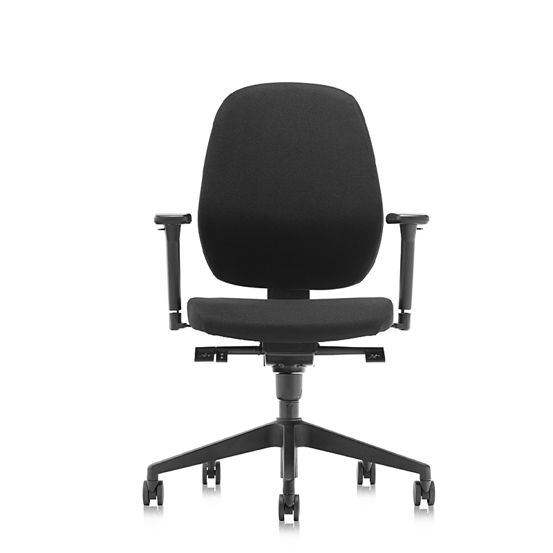 Sedia da lavoro ergonomica moderna regolabile in altezza con ruote-T3 Beta 