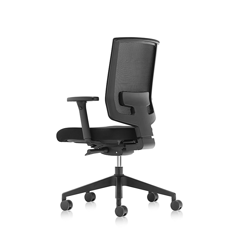 All Mesh Black Office Chair Computer Task Girevole Sedia ergonomica-T8 Maxy-EU 