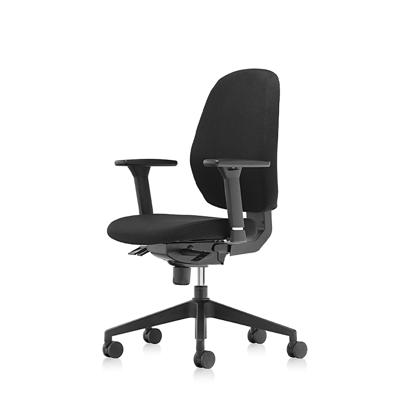 Sedia da lavoro ergonomica moderna regolabile in altezza con ruote-T3 Beta 