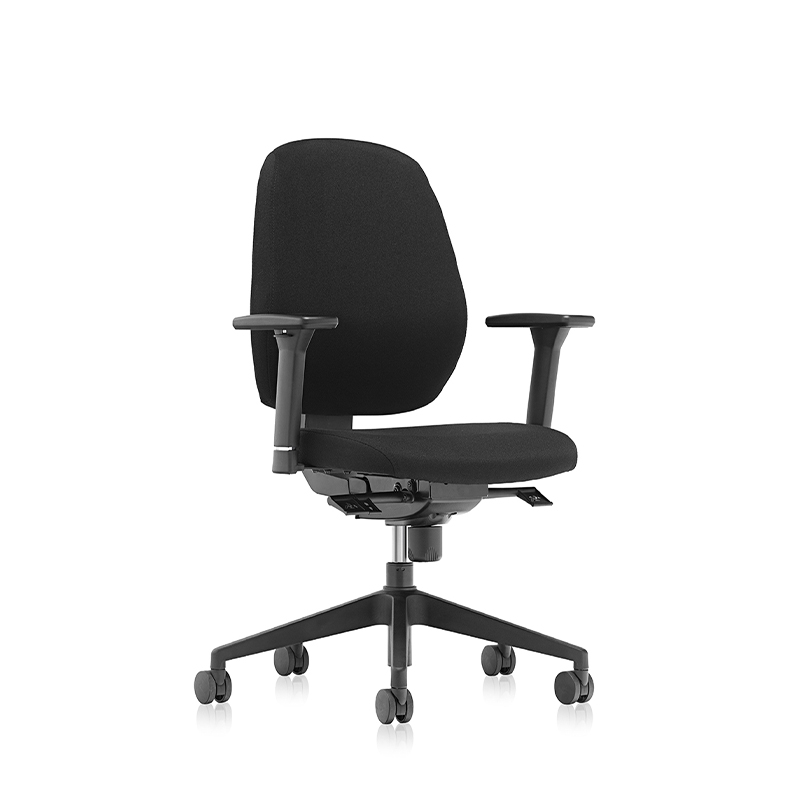 Sedia da lavoro ergonomica moderna regolabile in altezza con ruote-T3 Beta 