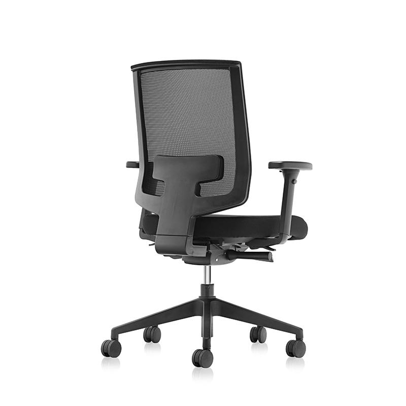 All Mesh Black Office Chair Computer Task Girevole Sedia ergonomica-T8 Maxy-EU 