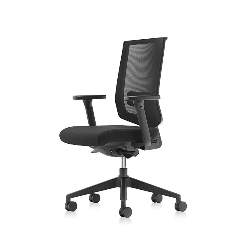 All Mesh Black Office Chair Computer Task Girevole Sedia ergonomica-T8 Maxy-EU 